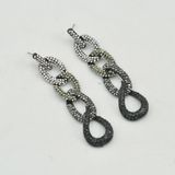 VAGULA 2016 Fashion Earring Antique Gold Filled Jewelry Environmental Earrings for Women