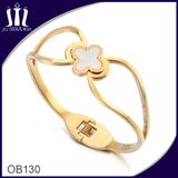 Streamline Design Four Leaf Clover Set Bracelet Ob130