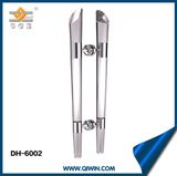 Stainless Steel Crystal Glass Door Pull Handle