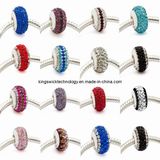 Fashion Jewellery 925 Sterling Silver European Style Crystal Glass Beads