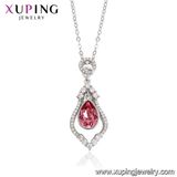 44000 Xuping Large Costume Jewelry Necklace Crystals From Swarovski for Women