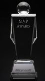 Man Crystal Trophy