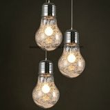 Modern Transparent Bulb Pendant Light