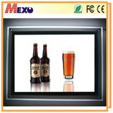 Wall-Mounted Slim Crystal LED Advertising Display Light Box (CSW01-A3L-03)
