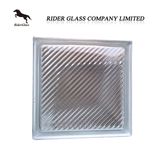 190*190*80mm Crystal Parallel Clear Glass Bricks