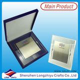 Custom Acrylic +Metal Trophy, Crystal Trophy Printed Your Logo