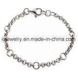 Simple O Chain Link Bracelet