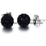 Custom DIY Design Shiny Ball Earrings