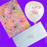 Inflatable Metallic Heart Shaped Balloon