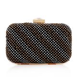 High Quality Newest Rivet Women Handbag Box Clutch Bag