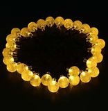 Solar Powered Globe String Lights 30 LED Crystal Ball Christmas Fairy String Light for Outdoor Xmas Tree Garden Path Patio Home Lawn Holiday Wedding Deco