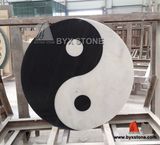 Supreme Pole Marble Water Jet Medallion
