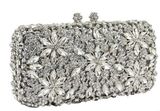 The Crystal Diamond Shiny Evening Bag Snowflake Cheongsam Clutch Bag