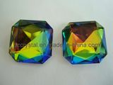Crystal Polished Square Shape Fancy Stone for Jewelry (3011)