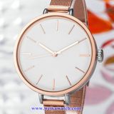 OEM Mesh Alloy Strap Lady Quartz Wist Watch, Ladies Watches (WY-17026D)