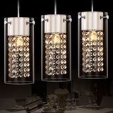 Fancy White Pumpkin Shape Glass Decorative Pendant Lamp