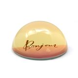 Personalized Cute Gift Items Clear Dome Paperweight Hx-8403