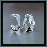 Faceted Crystal Blank Block