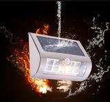 Wall Mounted Outdoor Solar Lights Garden Solar Stair Light IP65