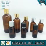 Brown Essential Oil Glass Bottle