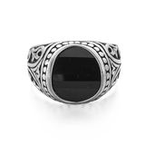 VAGULA Vintage Silver Punk Men's Ring