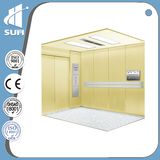 with Handrail and PVC Floor Hospital Elevator of Speed 1.0m/S