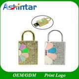 Crystal Waterproof USB Thumbdrive Metal Jewelry USB Flash Drive