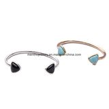 Sale Lady Geometric Triangle Open Bracelet Cuff Bangle Jewelry