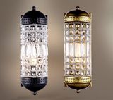 Metal Wall Lamp with Crystal Shade (WHW-480)