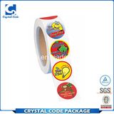 Quality First and Consumers First Roll Label Stickers