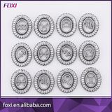 12 Constellations Oval Charms Pendants Designs