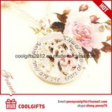 High Quality Shiny Gift Necklace with Round Pendent