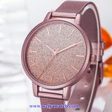 Mesh Alloy Lady Quartz Wist Watch, Ladies Watches OEM Service (WY-17025B)