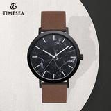 New Design Marble Dail Mens Leather Bracelet Watch 72868