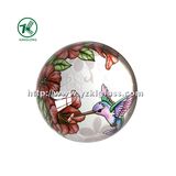 Crystal Paper Weight with Decal Paper by SGS