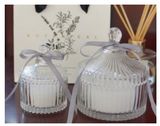 Small Crystal Candy Jar Candle