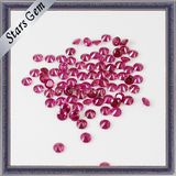 Good Polished Round Cut 5# Ruby Gemstone for Jewelry