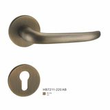Modern Style Zinc Alloy Tubular Lever Door Handle (HB7211-220)