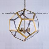 Metal Glass Chandelier (WHG-872)