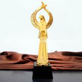 Home Crafts Crystal Eagle Resin Trophy