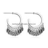 Hot Sale Elegant Personal Alloy Earrings U Shape Tassel Pendant