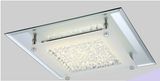 Modern 12W LED Mirror and Crystal Ceiling Lamp (LED-15107)