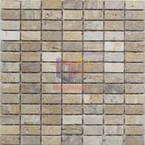Travertine Natural Stone Mosaic Tiles (CFS964)