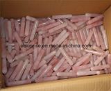 Semi Precious Stone Rose Quartz Crystal Twisted Massage Wands