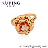 Hot Sale Xuping Royal Flower Shapped Jewelry Ring
