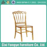 Clear Gold Napoleon Chair for Weddings