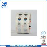 Custom Rainbow Color Holographic Laser Label Sticker