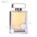 Metal Tag Logo Perfume Glass Bottle with a Variey of Caps