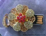 Promotion Gift Jewelry USB Flash Memory Drive Popular Crystal USB Drive