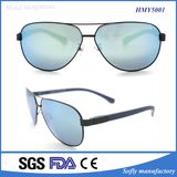 2015 Fashionable Plastic Sunglasses with Metal Frame